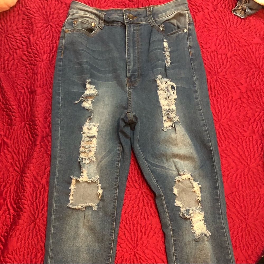 Fashion Nova High Waisted Jeans